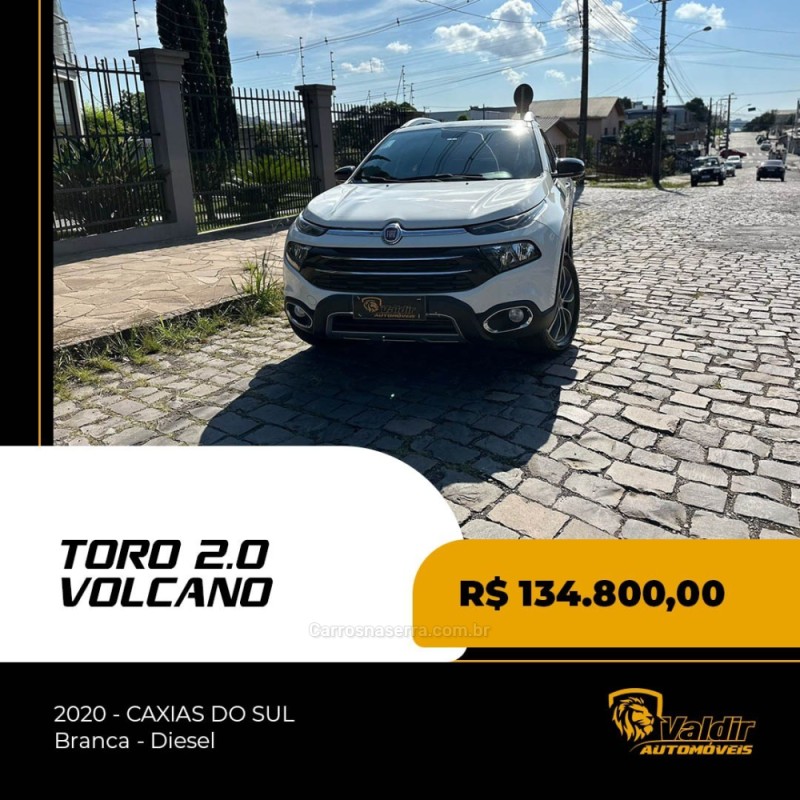 toro 2.0 16v turbo diesel volcano 4wd automatico 2020 caxias do sul