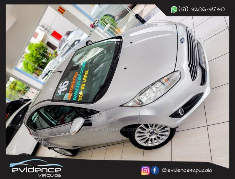 FIESTA 1.6 TITANIUM HATCH 16V FLEX 4P AUTOMÁTICO - 2016 - SAPUCAIA DO SUL