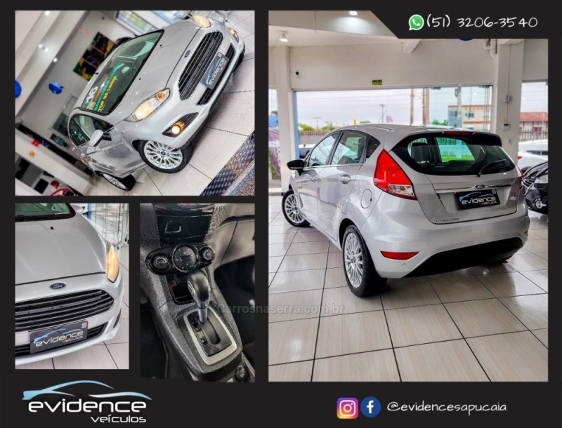 FIESTA 1.6 TITANIUM HATCH 16V FLEX 4P AUTOMÁTICO - 2016 - SAPUCAIA DO SUL