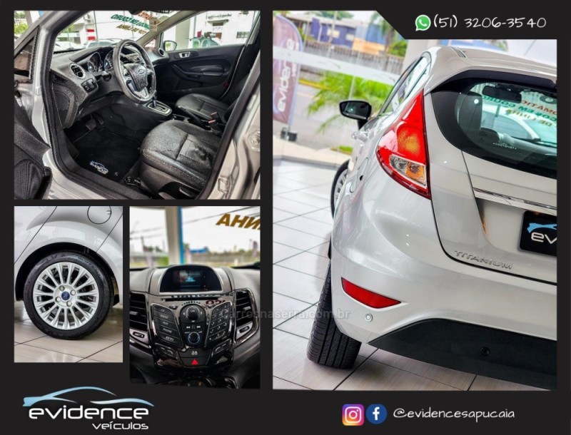 FIESTA 1.6 TITANIUM HATCH 16V FLEX 4P AUTOMÁTICO - 2016 - SAPUCAIA DO SUL