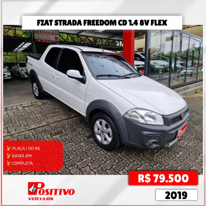 STRADA 1.4 FREEDOM CD 8V FLEX 3P MANUAL - 2019 - CAXIAS DO SUL