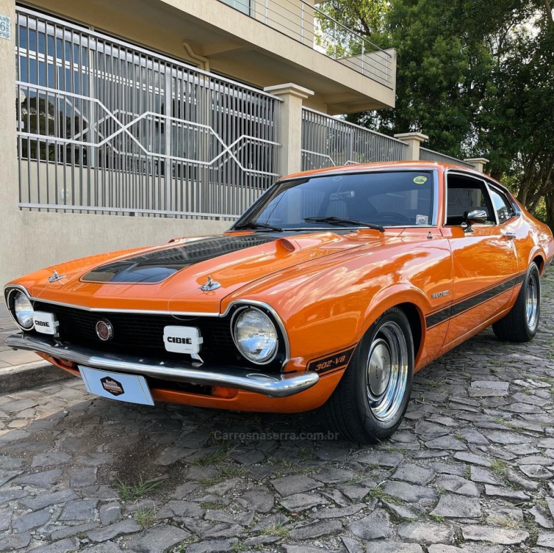 MAVERICK 5.0 GT COUPÉ V8 16V GASOLINA 2P MANUAL - 1974 - NOVA PETRóPOLIS