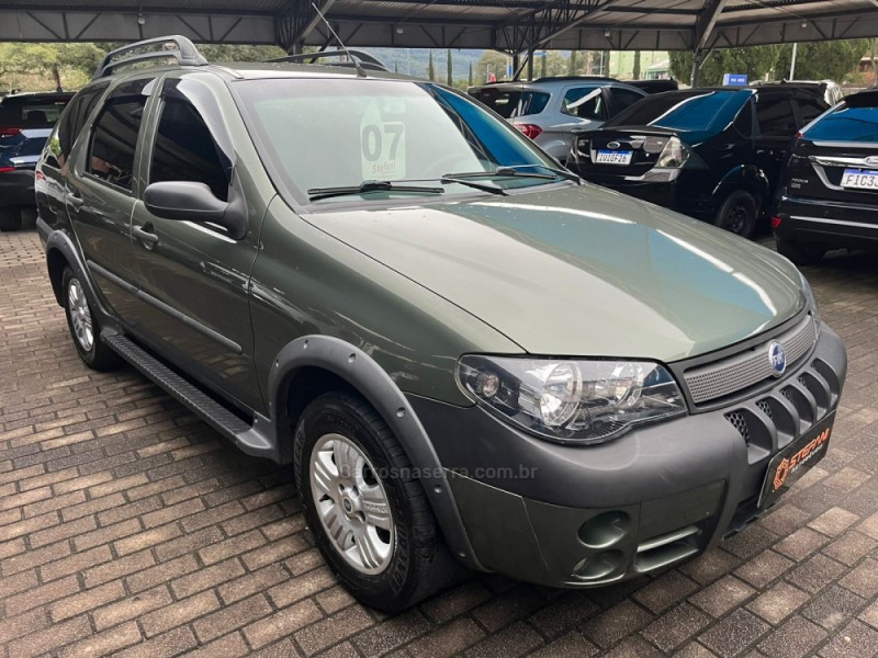 PALIO 1.8 MPI ADVENTURE WEEKEND 8V GASOLINA 4P MANUAL - 2007 - FELIZ