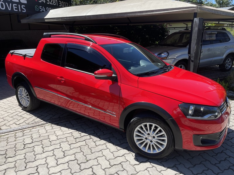 SAVEIRO 1.6 MI HIGHLINE CD 8V FLEX 2P MANUAL - 2016 - NOVA PETRóPOLIS