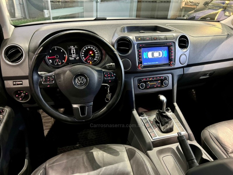 AMAROK 2.0 HIGHLINE 4X4 CD 16V TURBO INTERCOOLER DIESEL 4P AUTOMÁTICO - 2014 - ESTâNCIA VELHA