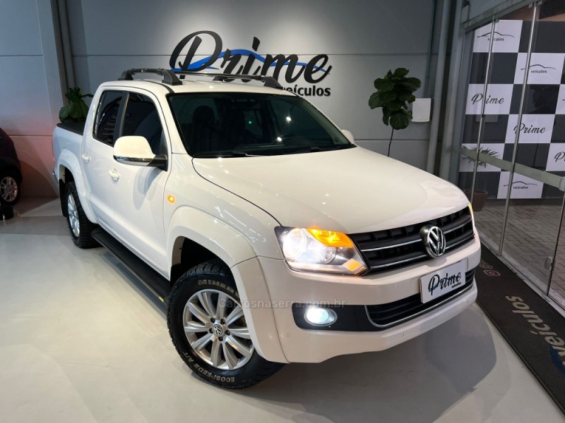 AMAROK 2.0 HIGHLINE 4X4 CD 16V TURBO INTERCOOLER DIESEL 4P AUTOMÁTICO - 2014 - ESTâNCIA VELHA