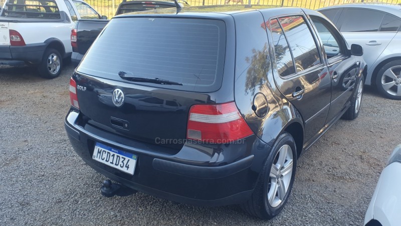 GOLF 1.6 MI BLACK & SILVER 8V GASOLINA 4P MANUAL - 2004 - CAXIAS DO SUL