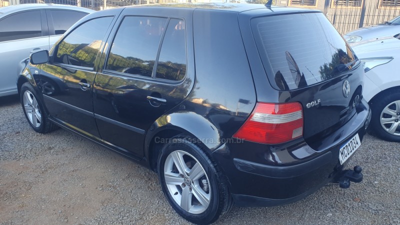 GOLF 1.6 MI BLACK & SILVER 8V GASOLINA 4P MANUAL - 2004 - CAXIAS DO SUL