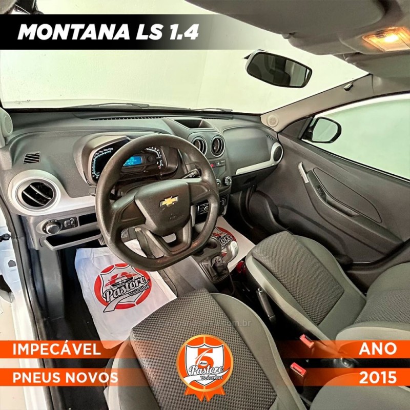 MONTANA 1.4 MPFI LS CS 8V FLEX 2P MANUAL - 2015 - VACARIA