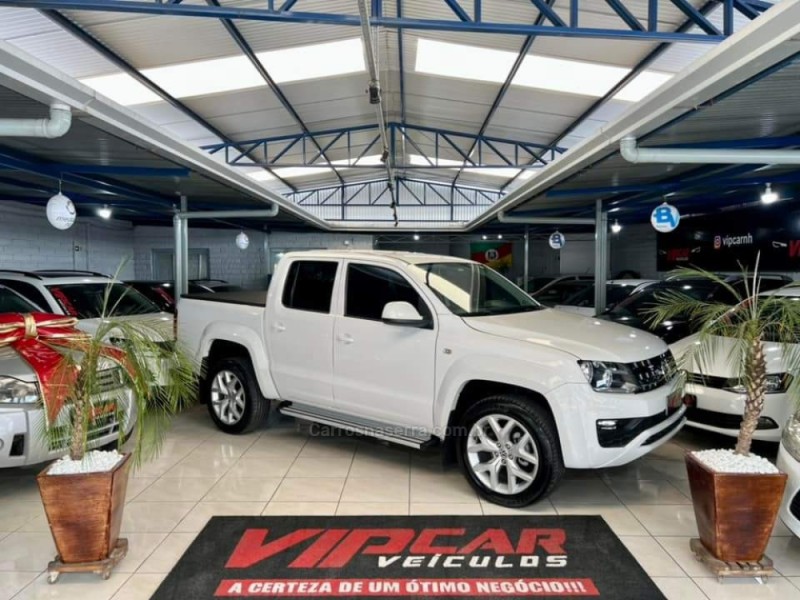 AMAROK 2.0 HIGHLINE 4X4 CD 16V TURBO INTERCOOLER DIESEL 4P AUTOMÁTICO - 2020 - ESTâNCIA VELHA