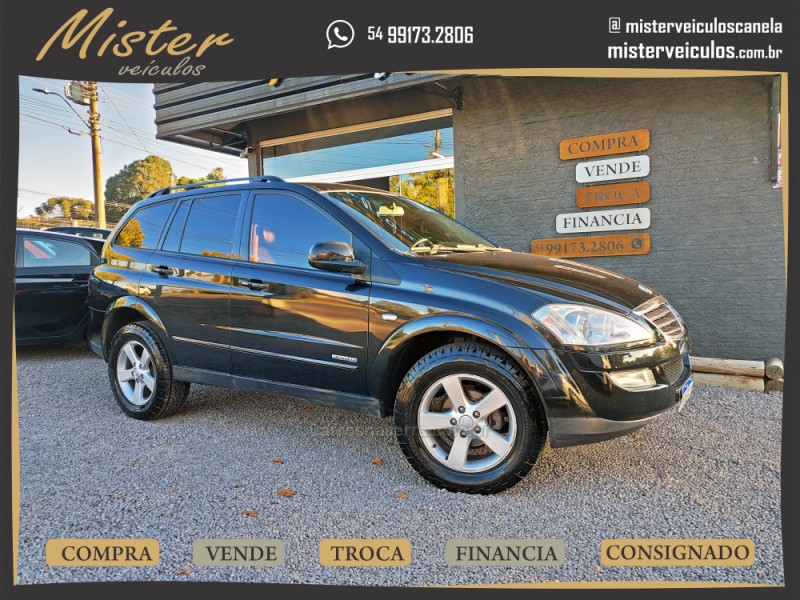 KYRON 2.0 XDI 200XVT 4X4 16V TURBO INTERCOOLER DIESEL 4P AUTOMÁTICO - 2011 - CANELA