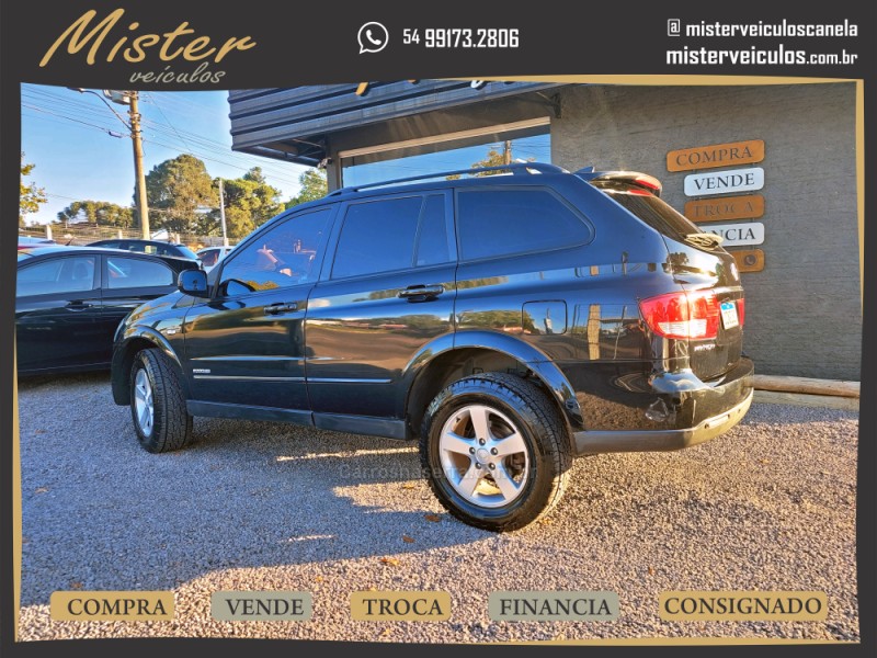 KYRON 2.0 XDI 200XVT 4X4 16V TURBO INTERCOOLER DIESEL 4P AUTOMÁTICO - 2011 - CANELA