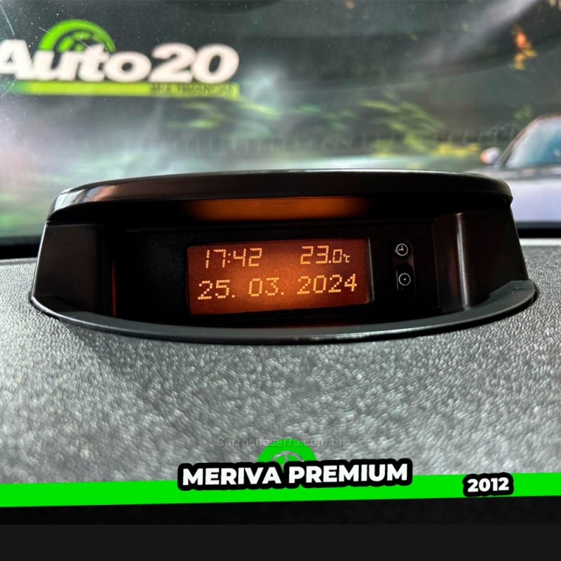 MERIVA 1.8 MPFI PREMIUM 8V FLEX 4P AUTOMATIZADO - 2012 - TAQUARA