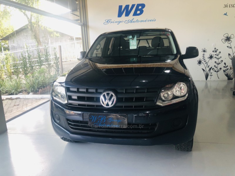 AMAROK 2.0 SE 4X4 CD 16V TURBO INTERCOOLER DIESEL 4P MANUAL - 2014 - VALE REAL