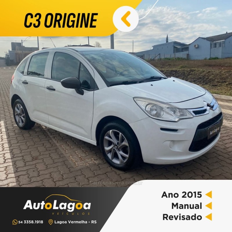 c3 1.5 origine 8v flex 4p manual 2015 lagoa vermelha