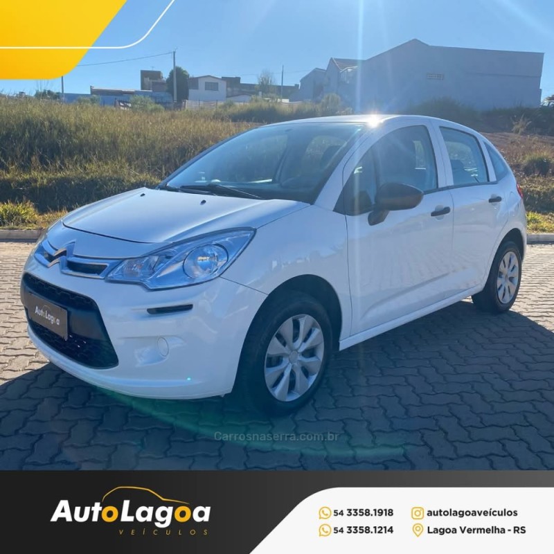 C3 1.5 ORIGINE 8V FLEX 4P MANUAL - 2015 - LAGOA VERMELHA