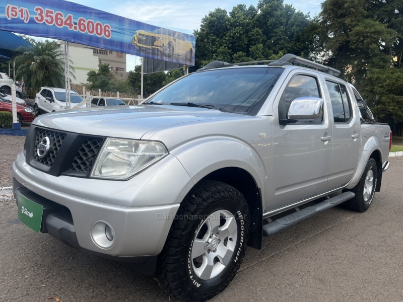 frontier 2.5 le 4x4 cd turbo eletronic diesel 4p manual 2009 dois irmaos