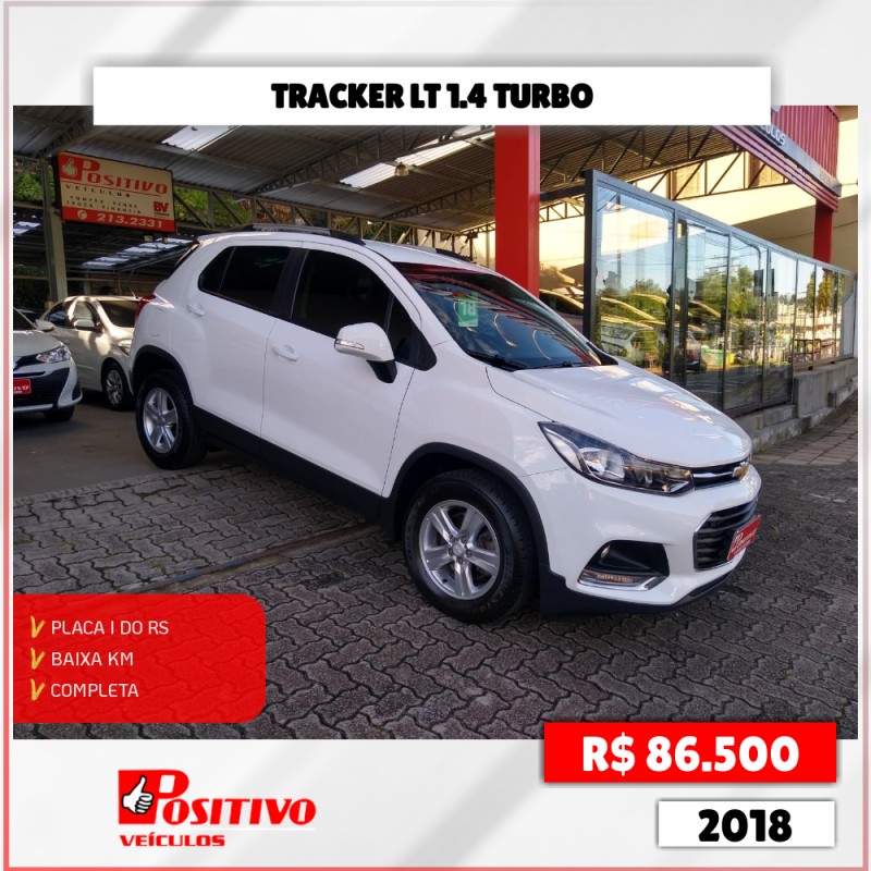TRACKER 1.4 16V TURBO FLEX LT AUTOMÁTICO - 2018 - CAXIAS DO SUL
