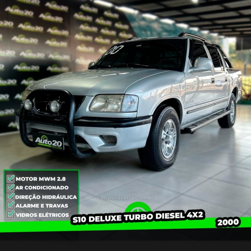 s10 2.8 dlx 4x2 cd 12v turbo intercooler diesel 4p manual 2000 taquara