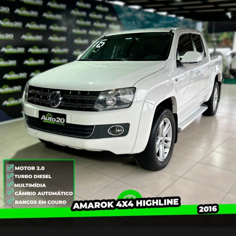 amarok 2.0 highline 4x4 cd 16v turbo intercooler diesel 4p automatico 2016 taquara