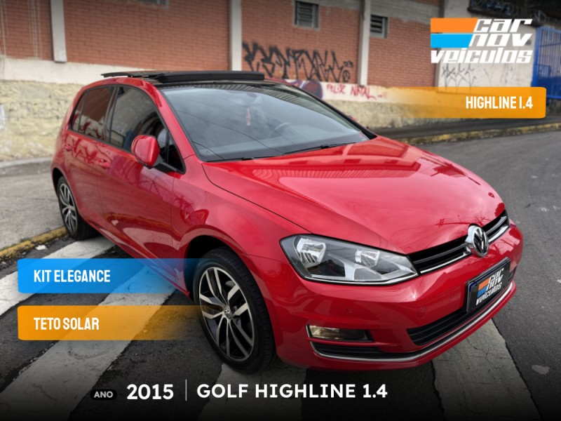 golf 1.4 tsi highline 16v gasolina 4p automatico 2015 caxias do sul