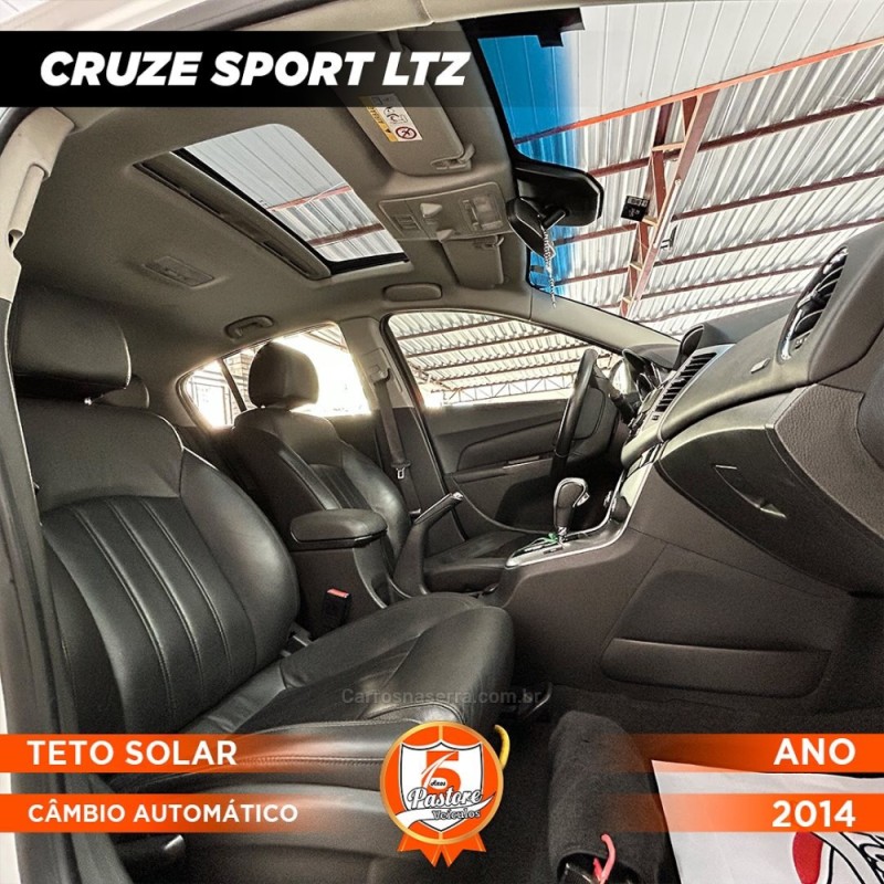 CRUZE 1.8 LTZ SPORT6 16V FLEX 4P AUTOMÁTICO - 2014 - VACARIA