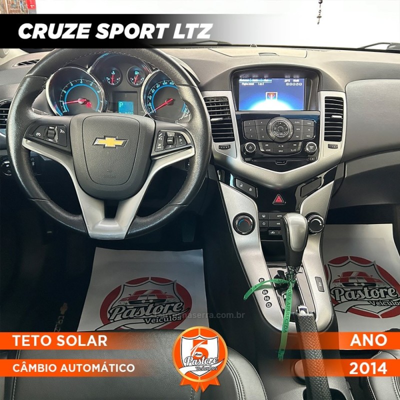 CRUZE 1.8 LTZ SPORT6 16V FLEX 4P AUTOMÁTICO - 2014 - VACARIA