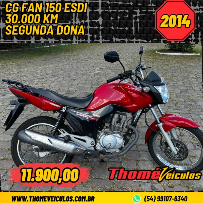 CG 150 FAN ESDI - 2014 - CAXIAS DO SUL