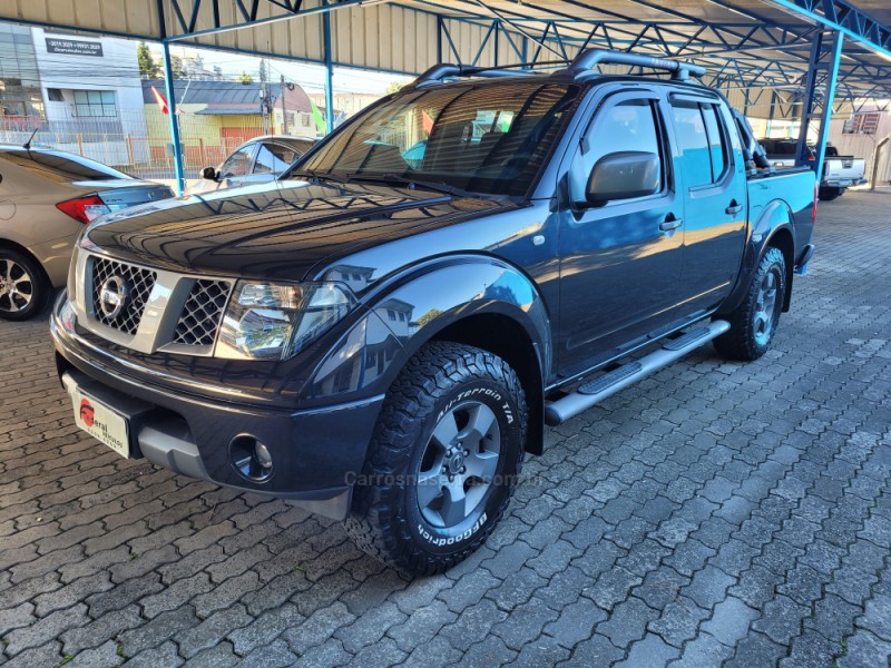 frontier 2.5 se attack 4x4 cd turbo eletronic diesel 4p manual 2012 caxias do sul