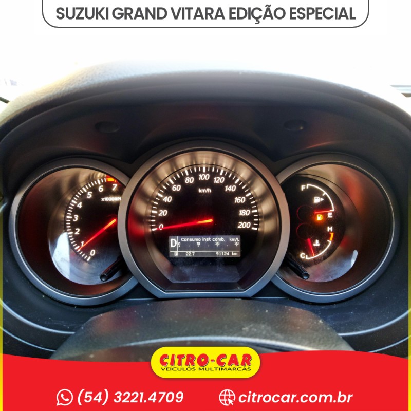 GRAND VITARA 2.0 4X2 16V GASOLINA 4P AUTOMÁTICO - 2016 - CAXIAS DO SUL