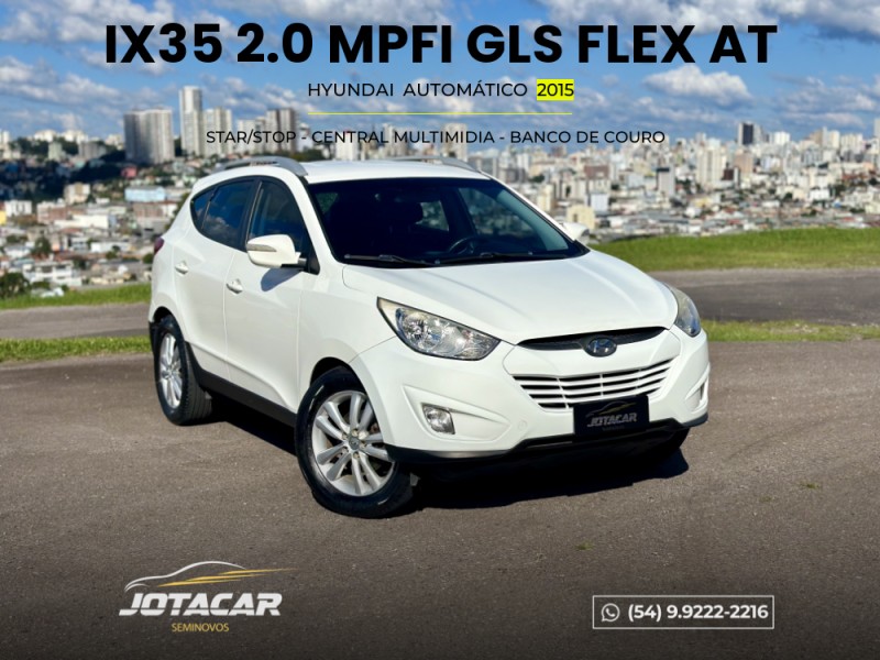 ix35 2.0 mpfi gls 16v flex 4p automatico 2015 caxias do sul