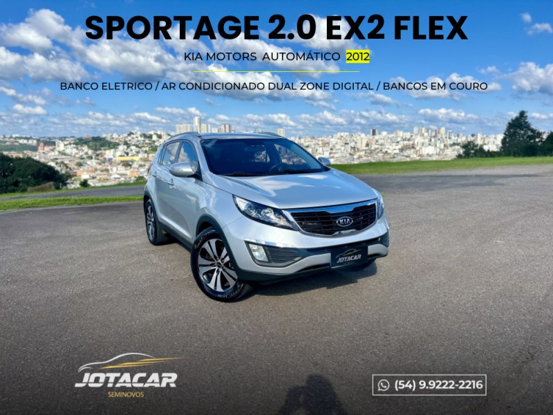 SPORTAGE 2.0 EX2 4X2 16V FLEX 4P AUTOMÁTICO - 2012 - CAXIAS DO SUL