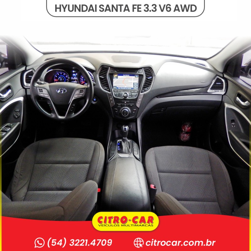 SANTA FÉ 3.3 MPFI 4X4 V6 270CV GASOLINA 4P AUTOMÁTICO - 2014 - CAXIAS DO SUL