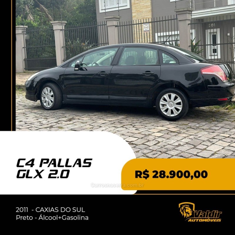 C4 2.0 GLX PALLAS 16V FLEX 4P MANUAL - 2011 - CAXIAS DO SUL