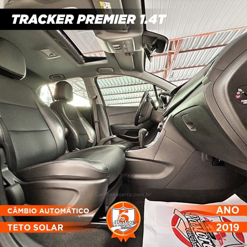 TRACKER 1.4 16V PREMIER TURBO FLEX 4P AUTOMÁTICO - 2019 - VACARIA