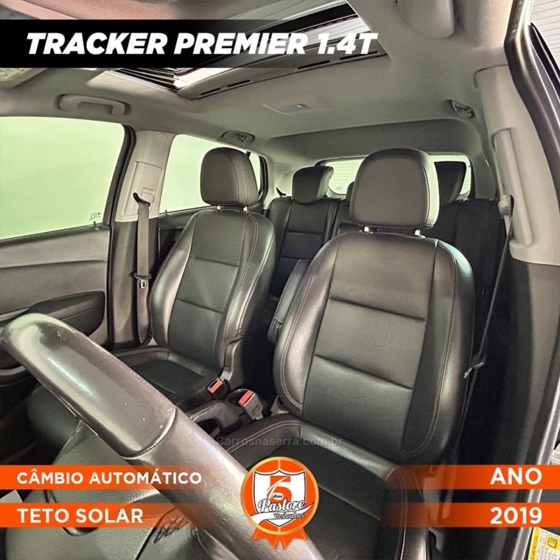 TRACKER 1.4 16V PREMIER TURBO FLEX 4P AUTOMÁTICO - 2019 - VACARIA