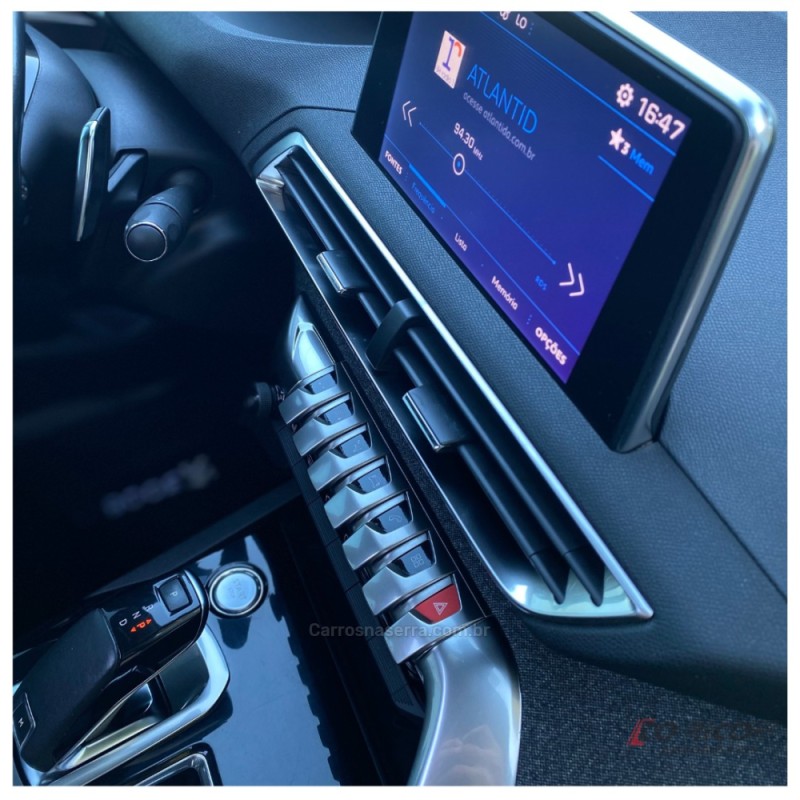 3008 1.6 GRIFFE PACK THP 16V GASOLINA 4P AUTOMÁTICO - 2019 - CAMPO BOM