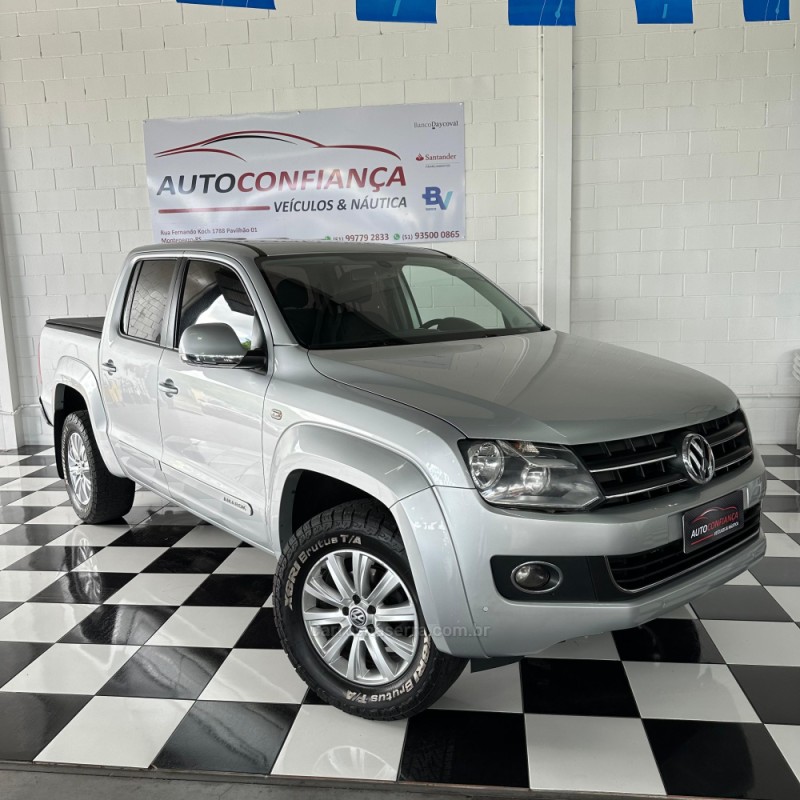 AMAROK 2.0 HIGHLINE 4X4 CD 16V TURBO INTERCOOLER DIESEL 4P AUTOMÁTICO - 2014 - MONTENEGRO