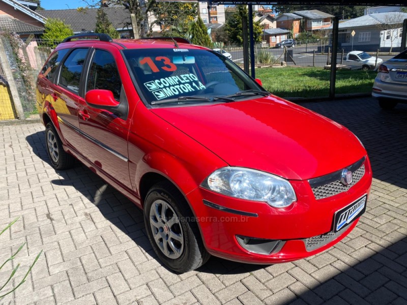 PALIO 1.4 MPI ATTRACTIVE WEEKEND 8V FLEX 4P MANUAL - 2013 - CANELA