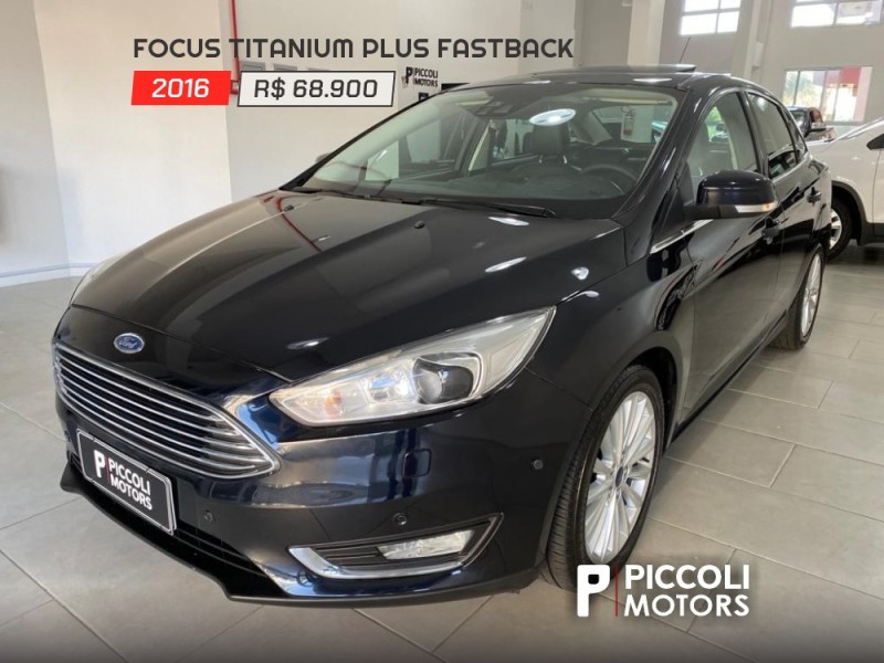 focus 2.0 titanium plus fastback 16v flex 4p automatico 2016 caxias do sul