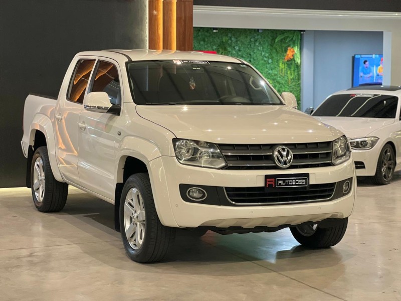 AMAROK 2.0 HIGHLINE 4X4 CD 16V TURBO INTERCOOLER DIESEL 4P AUTOMÁTICO - 2013 - NOVO HAMBURGO