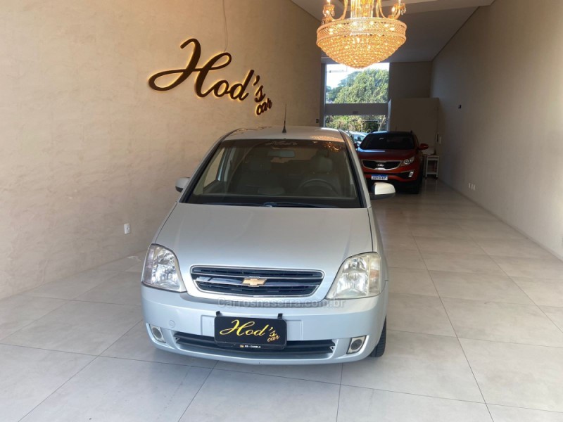 MERIVA 1.8 MPFI PREMIUM 8V FLEX 4P AUTOMATIZADO - 2011 - CANELA