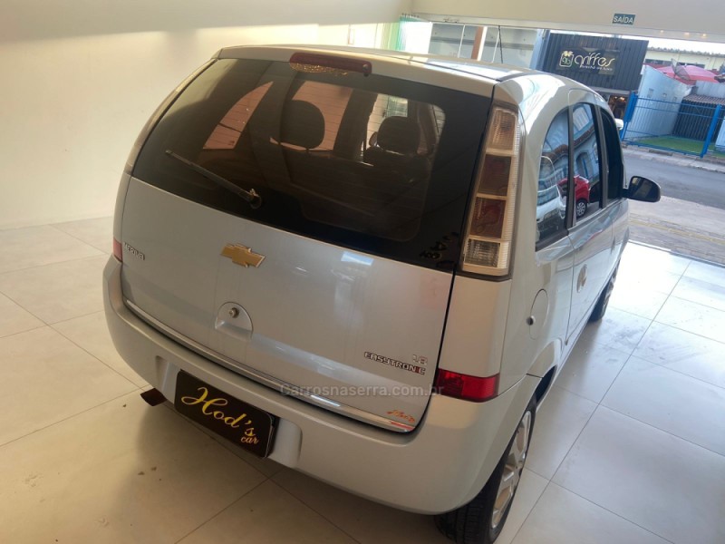 MERIVA 1.8 MPFI PREMIUM 8V FLEX 4P AUTOMATIZADO - 2011 - CANELA