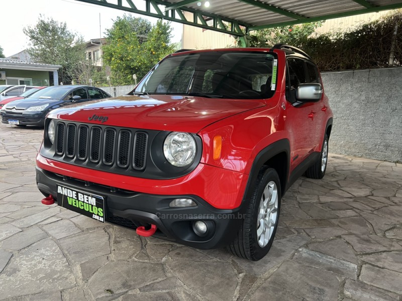 RENEGADE 2.0 16V TURBO DIESEL TRAILHAWK 4P 4X4 AUTOMÁTICO - 2016 - CAXIAS DO SUL