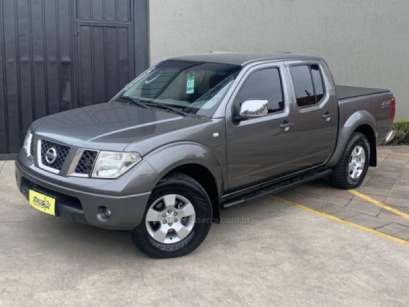 frontier 2.5 sel 4x4 cd turbo eletronic diesel 4p automatico 2008 caxias do sul