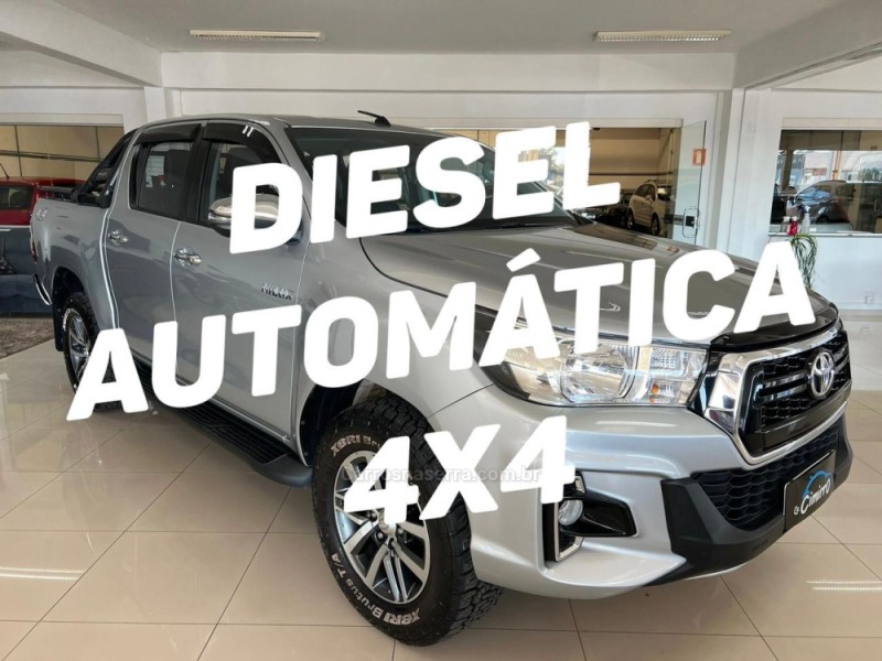 hilux 2.8 srv 4x4 cd 16v diesel 4p automatico 2020 taquara
