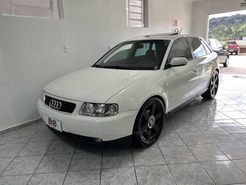 a3 1.8 20v 150cv turbo gasolina 4p automatico 2002 nova prata