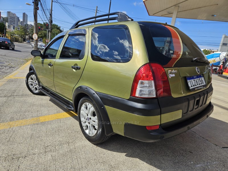 PALIO 1.8 MPI ADVENTURE WEEKEND 8V FLEX 4P MANUAL - 2005 - CAXIAS DO SUL