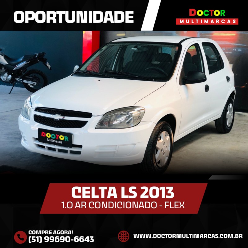 CELTA 1.0 MPFI VHC 8V GASOLINA 4P MANUAL - 2013 - SãO LEOPOLDO