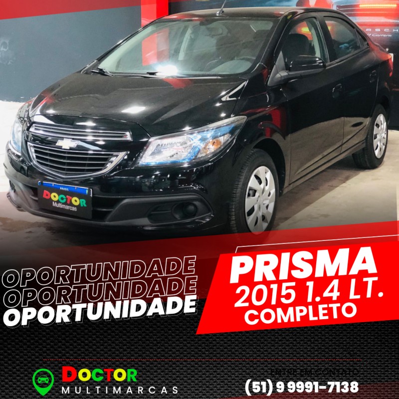 PRISMA 1.4 MPFI LT 8V FLEX 4P MANUAL - 2015 - SãO LEOPOLDO